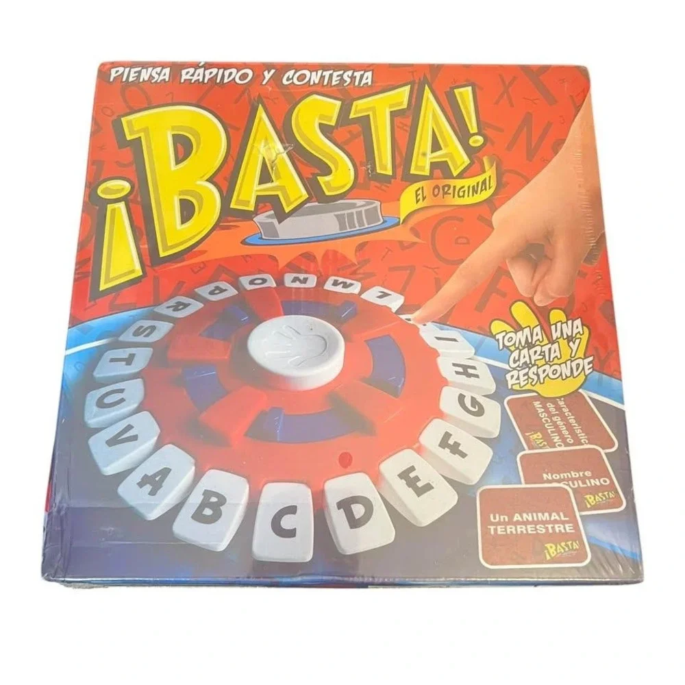 Basta Juego‎ De Mesa En Espaol - Think A Words Game